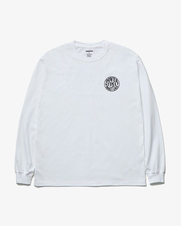 NEIGHBORHOOD X DSMG - Long Sleeve T-Shirt - (White)