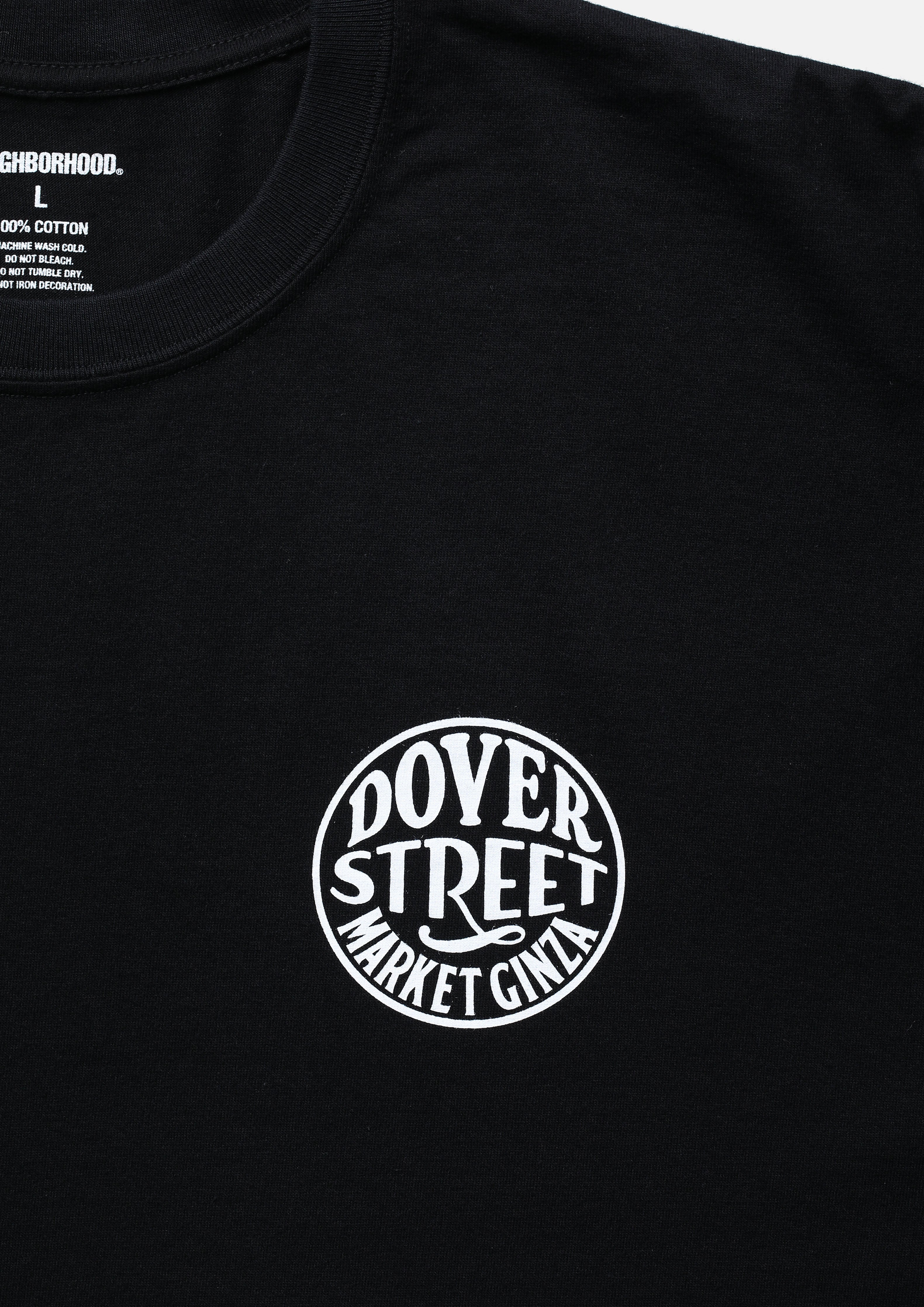 NEIGHBORHOOD X DSMG: Long Sleeve T-Shirt (Black) | DSMG E-SHOP