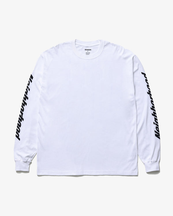NEIGHBORHOOD - DSM GINZA Tee LS-2 - (White)