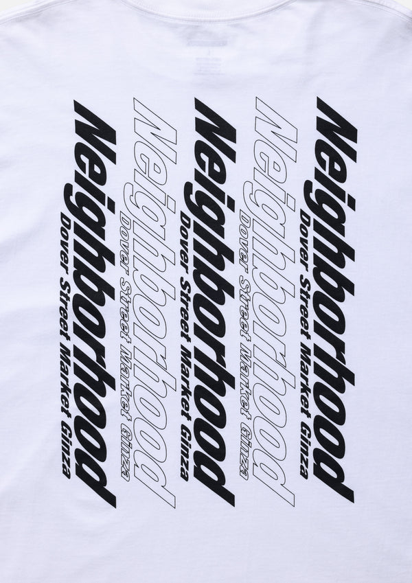 NEIGHBORHOOD - DSM GINZA Tee LS-2 - (White)