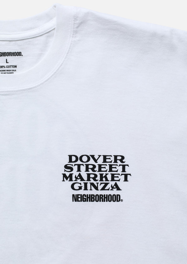 NEIGHBORHOOD X DSMG - T-Shirt Ss-1 - (White)