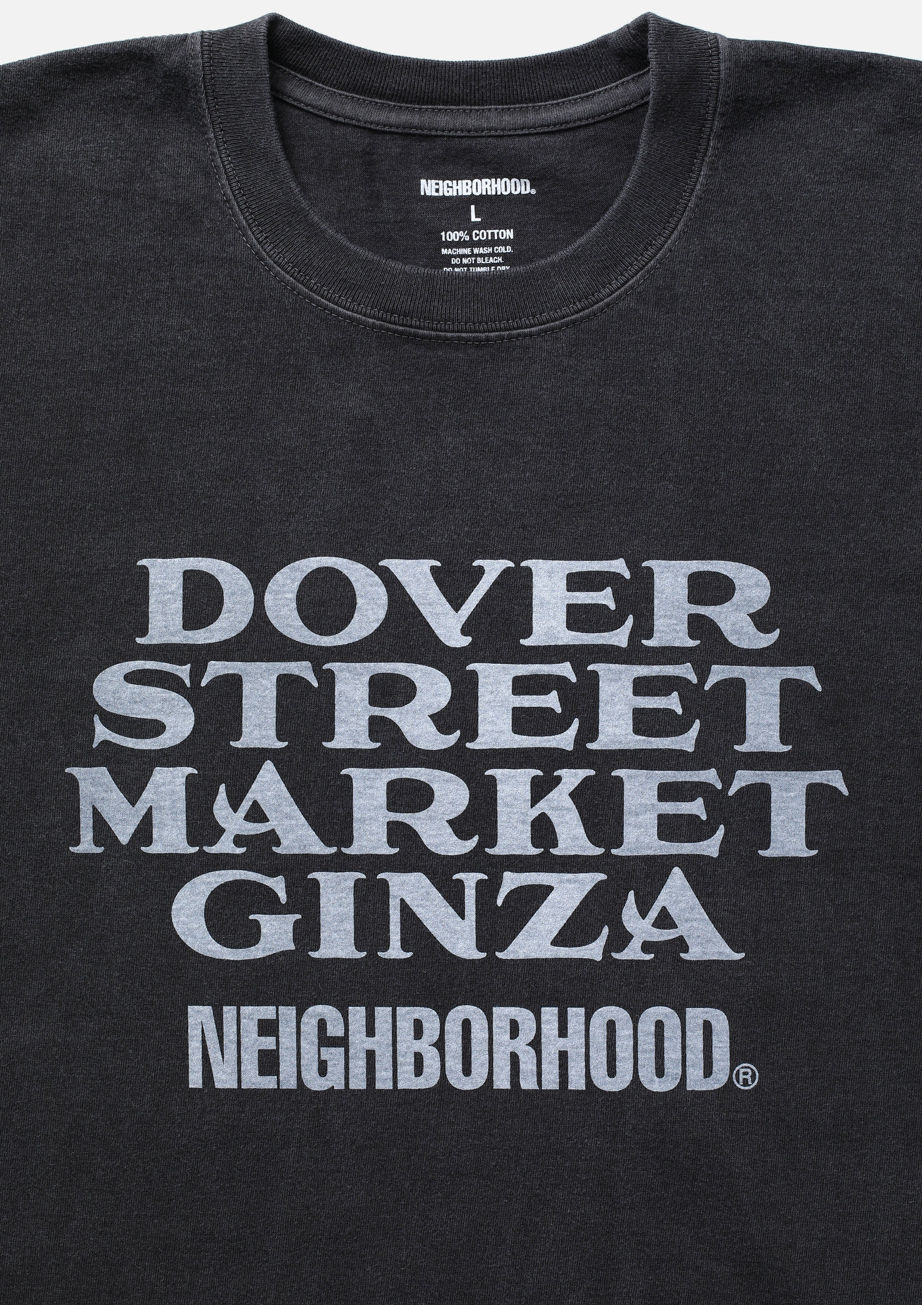 NEIGHBORHOOD X DSMG: T-Shirt Ss-2 (Black) | DSMG E-SHOP