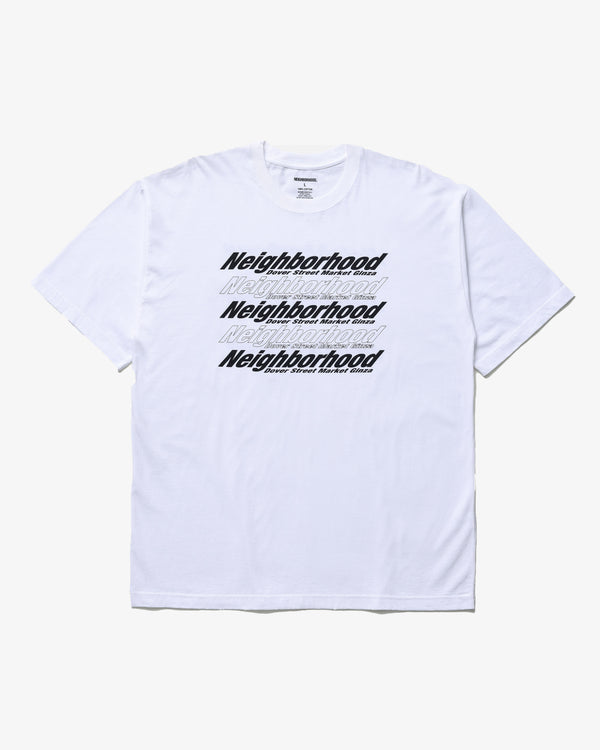 NEIGHBORHOOD - DSM GINZA Tee SS - (White)