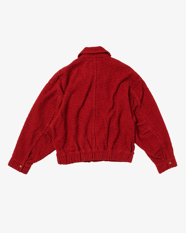 DOUBLET - Tilled Field Work Jacket - (Red)