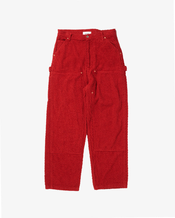 DOUBLET - Tilled Field Double Knee Pants - (Red)