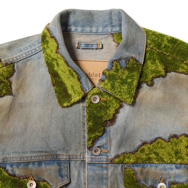 DOUBLET - Moss-Grown Wood Denim Jacket - (Indigo)
