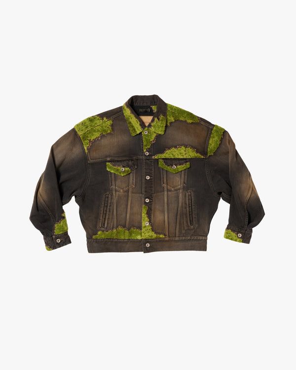 DOUBLET - Moss-Grown Wood Denim Jacket - (Black)