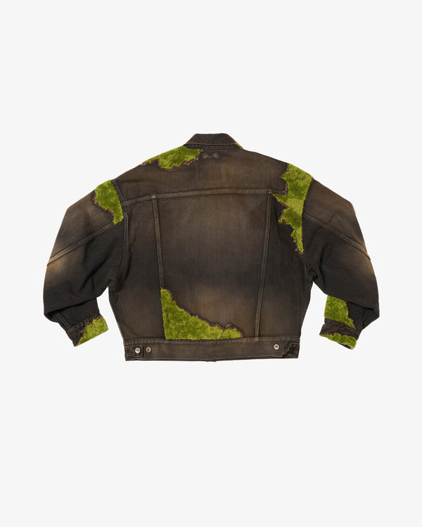 DOUBLET - Moss-Grown Wood Denim Jacket - (Black)
