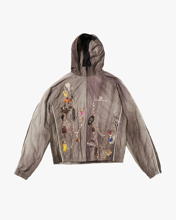 DOUBLET - Embroidered Chain Track Jacket - (Chacorl)