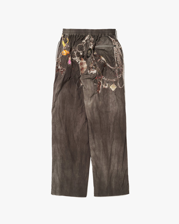 DOUBLET - Embroidered Chain Track Pants - (Chacorl)