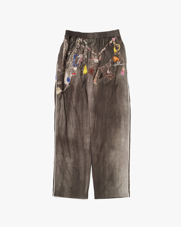 DOUBLET - Embroidered Chain Track Pants - (Chacorl)