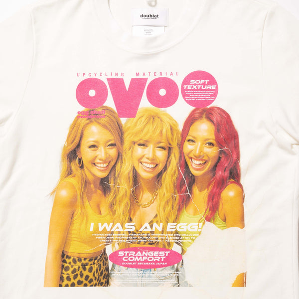 DOUBLET - "Ovo" T-Shirt - (White)