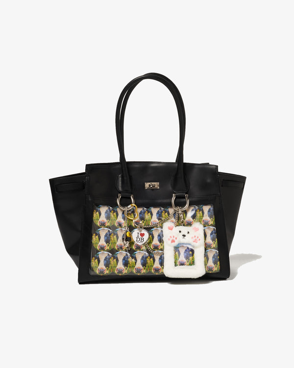 DOUBLET - Leather "Ita" Bag - (Black)