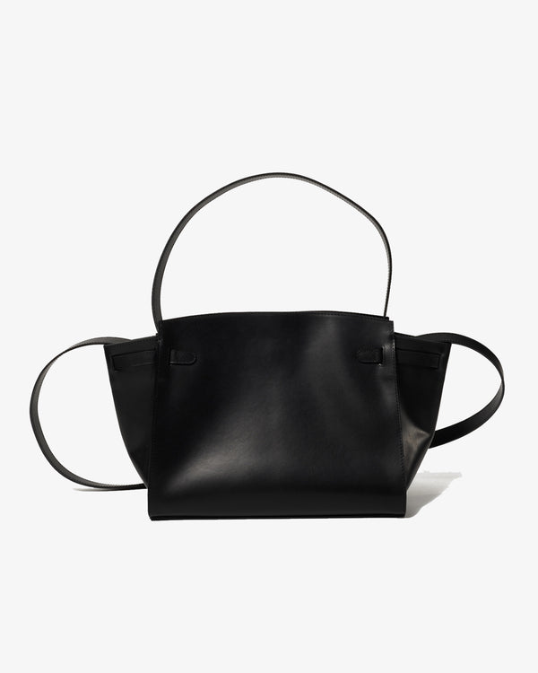 DOUBLET - Leather "Ita" Shoulder Bag - (Black)