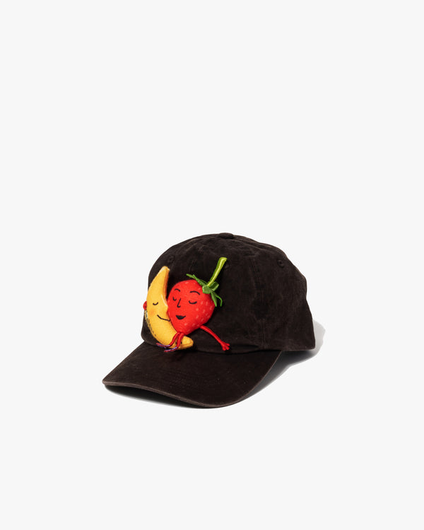 DOUBLET - Mud-Dyed Cap With Sky High Farm - (Mud)