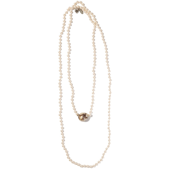 DOUBLET - Food Sample Pearl Necklace - (Egg)