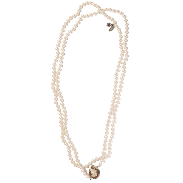 DOUBLET - Food Sample Pearl Necklace - (Egg)