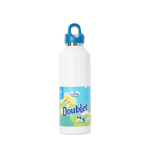 DOUBLET - Fridge Style Water Bottle/Medi - (Milk)