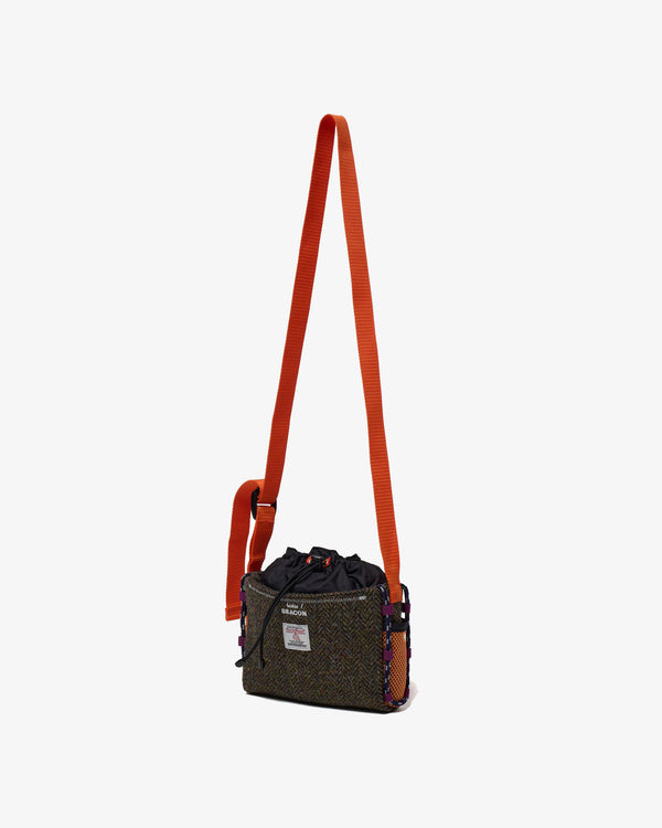 KOLOR - Bag - (Green herringbone)
