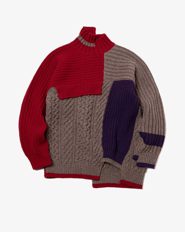 KOLOR - Sweater - (Red)