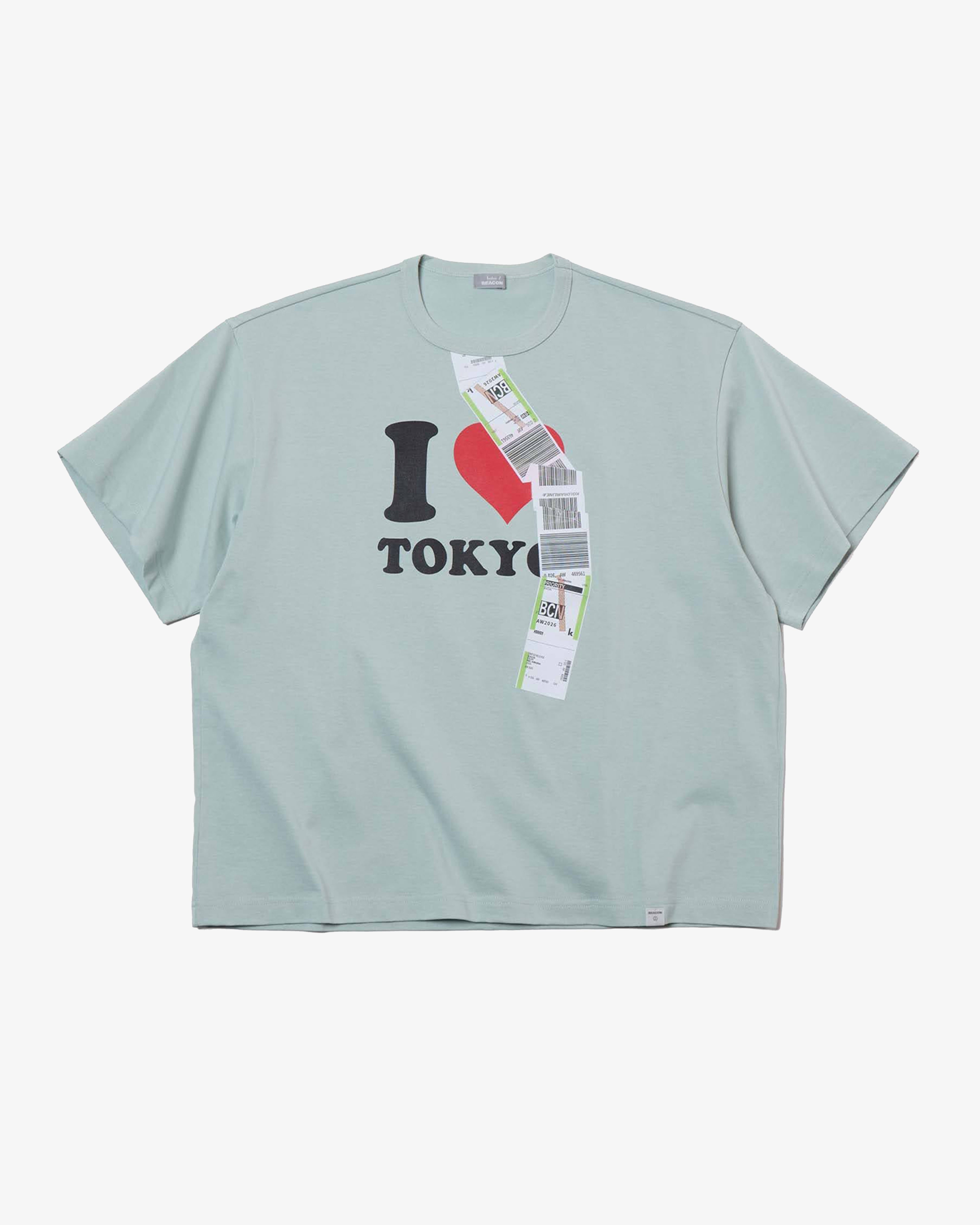 【DSMG限定】Kolor 22ss Tシャツ KOLOR: T-Shirt (Sage green) | DSMG E-SHOP