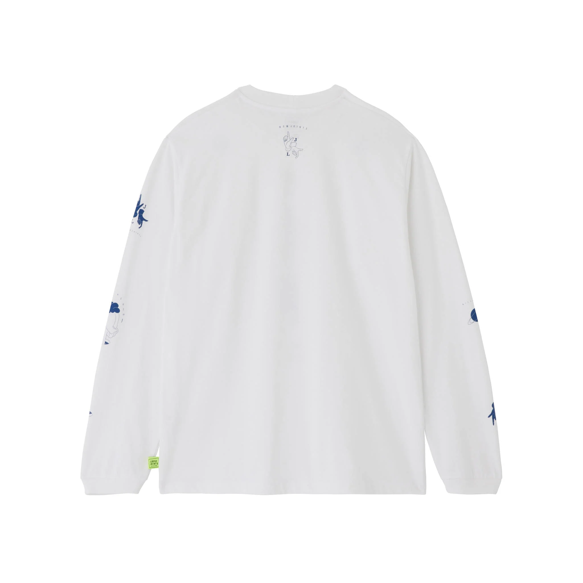 LOOSEJOINTS - '天地一指' L/S Tee - (White) view 2