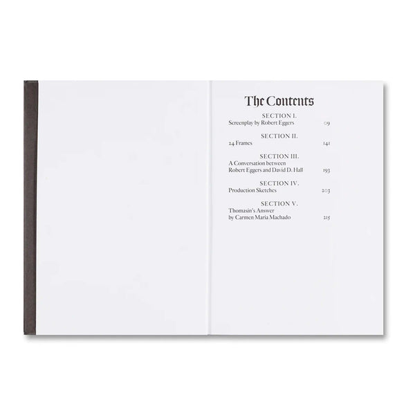 BIBLIOTHECA - The Witch Screenplay Book