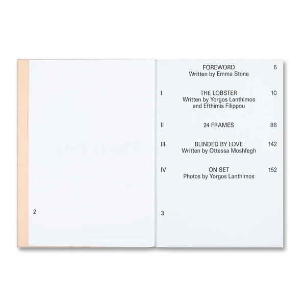 BIBLIOTHECA - The Lobster Screenplay Book