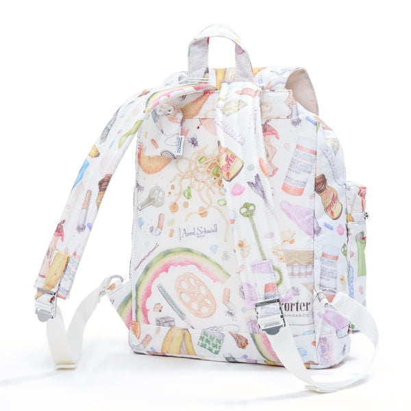 PORTER - Aurel Schmidt x Porter Rucksack - (White)