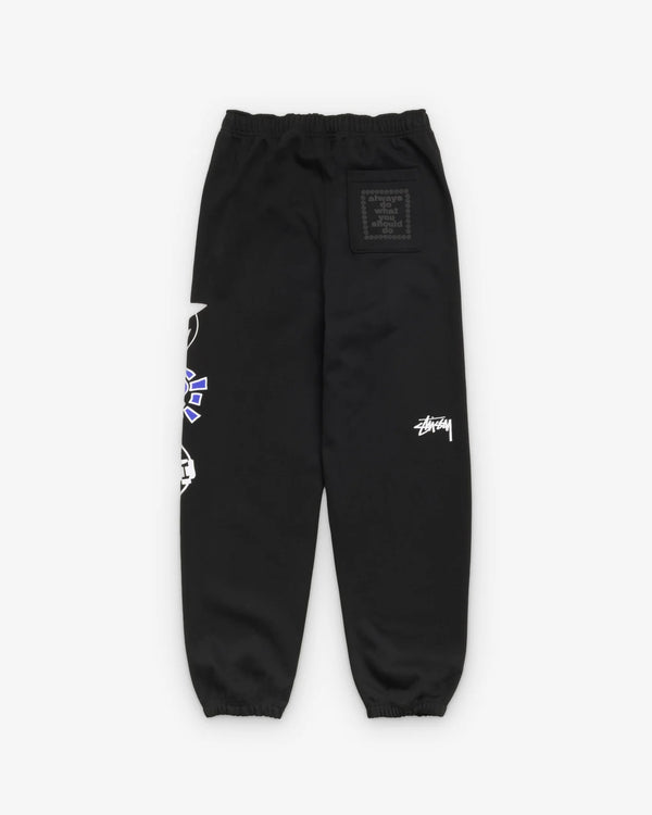 STUSSY - × Always Do What You Should Do Stack Sweatpant - (Black)
