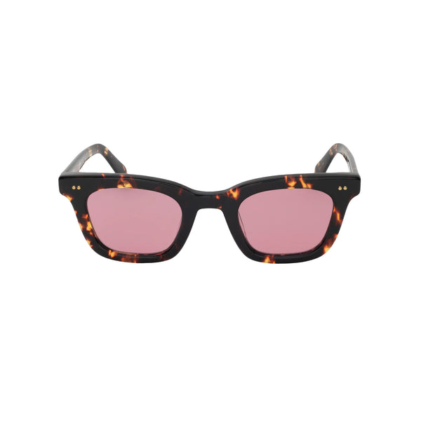 STUSSY - Ace Sunglasses - (Tortoise / Pink Lens)