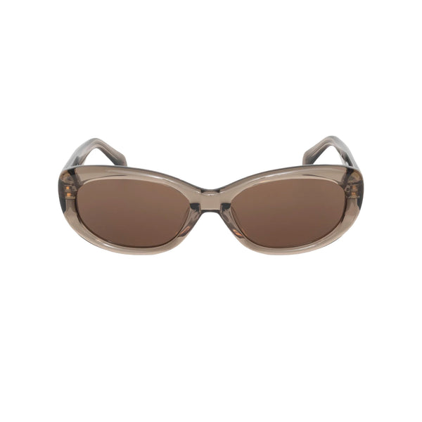 STUSSY - June Sunglasses - (Brown Crystal / Brown Lens)