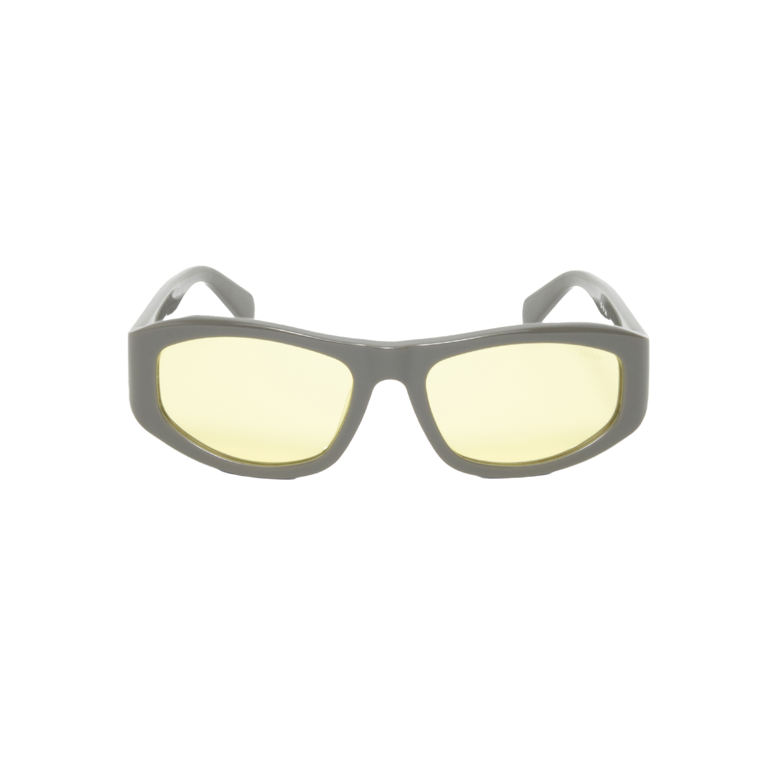 STUSSY: Landon Sunglasses (Grey/Yellow Lens) | DSMG E-SHOP