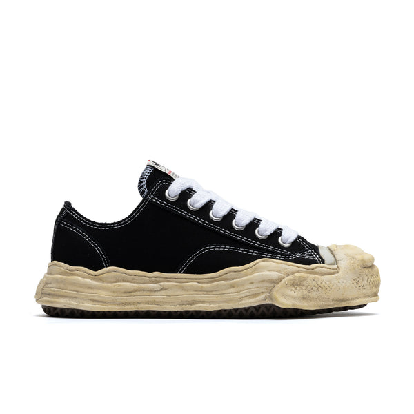 MAISON MIHARA YASUHIRO SNEAKER - Hank Dyed Sole Low - (Black     )