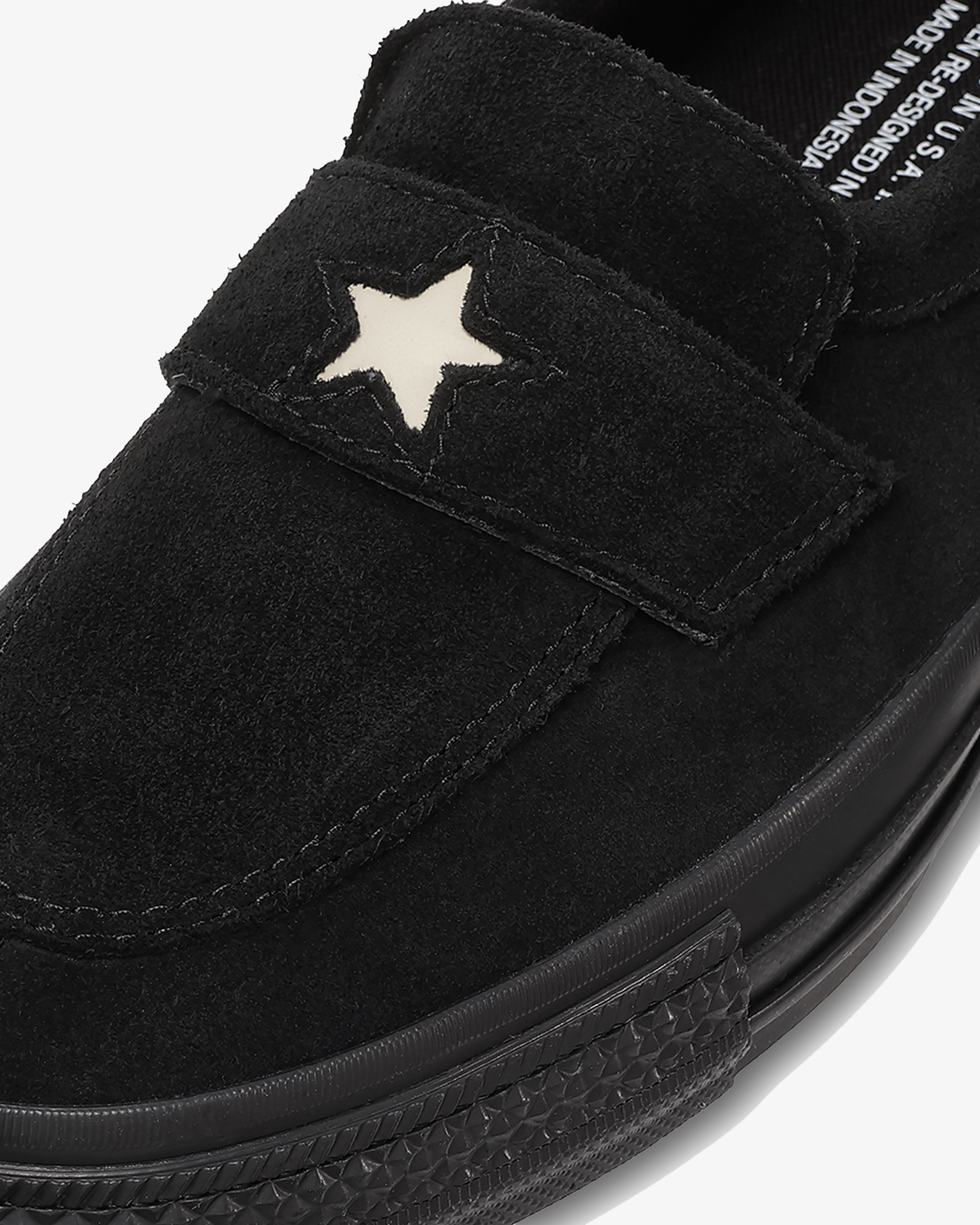 CONVERSE: One Star Loafer (Black/Black) | DSMG E-SHOP