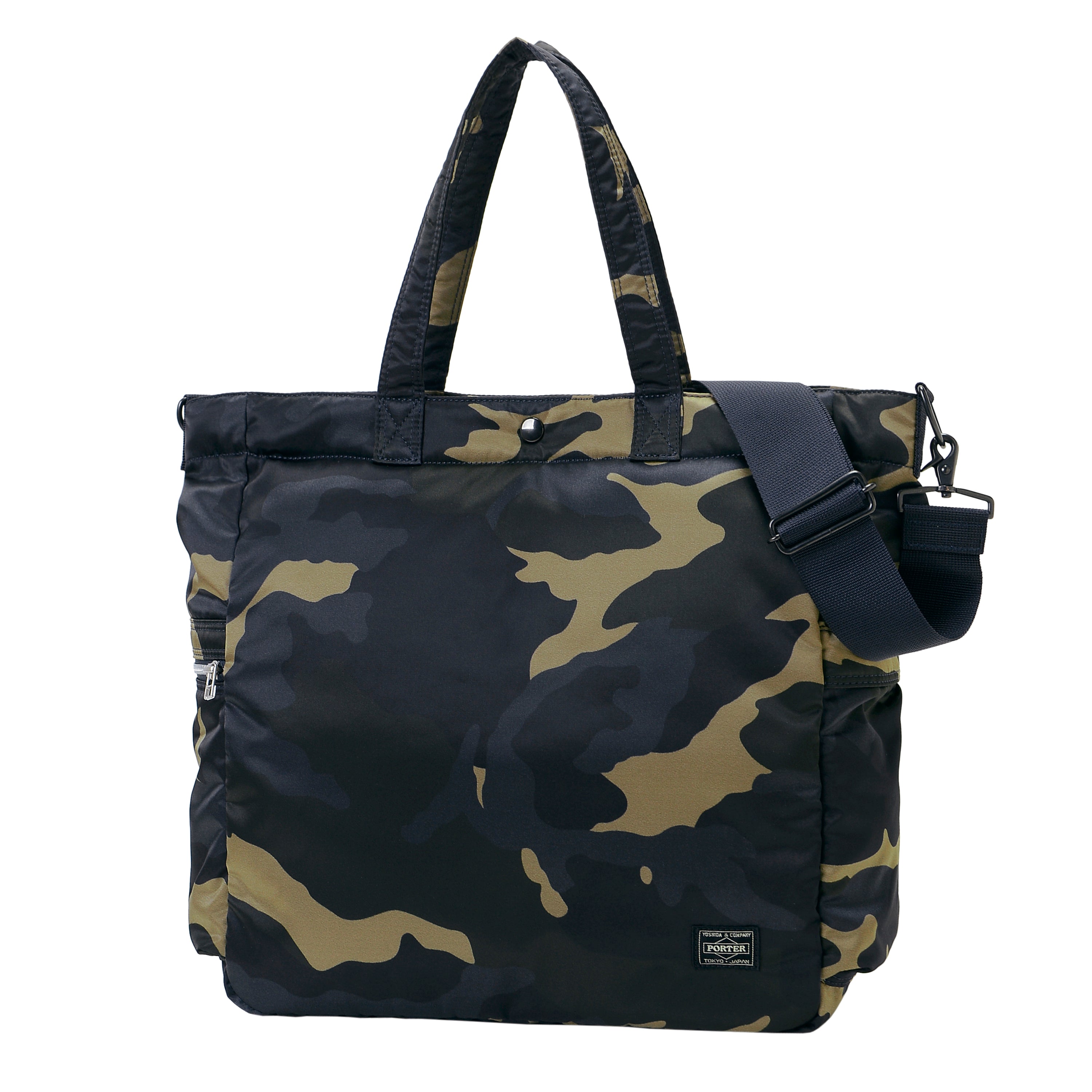 PORTER - Counter Shade 2Way Tote Bag - (Woodland Khaki) – DSMG E-SHOP