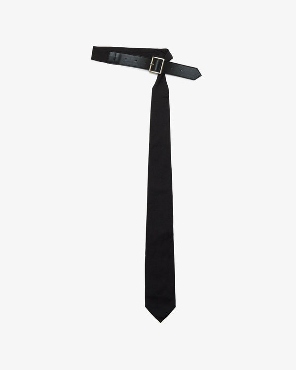 DSM KEI NINOMIYA - Unisex Black Tie Strap Closure - (Black)