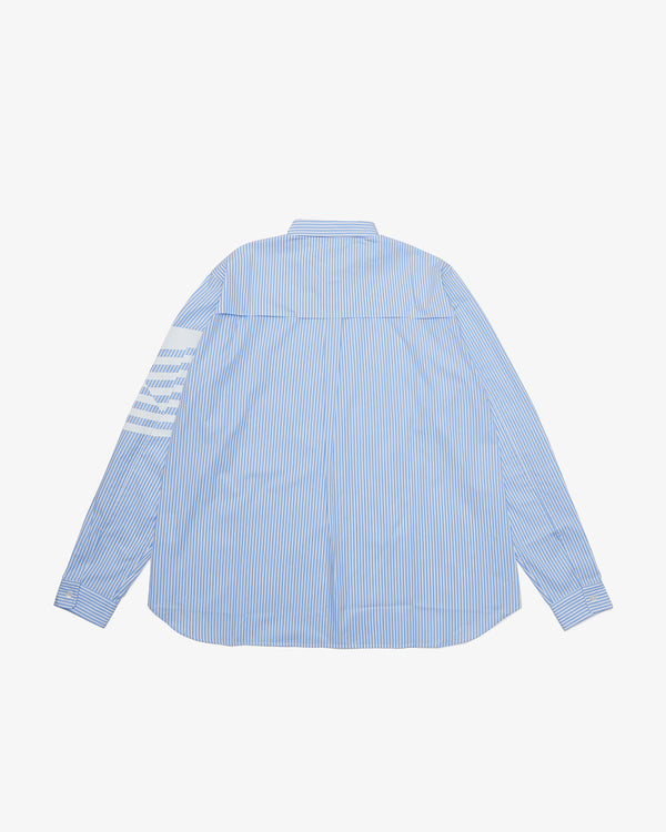 DSM KEI NINOMIYA - Unisex Printed Striped Shirt - (Blue)