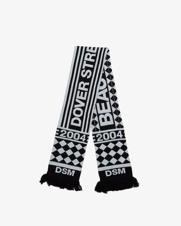 DSM KEI NINOMIYA - Unisex Dsm Beautiful Chaos Football Scarf - (Black White)