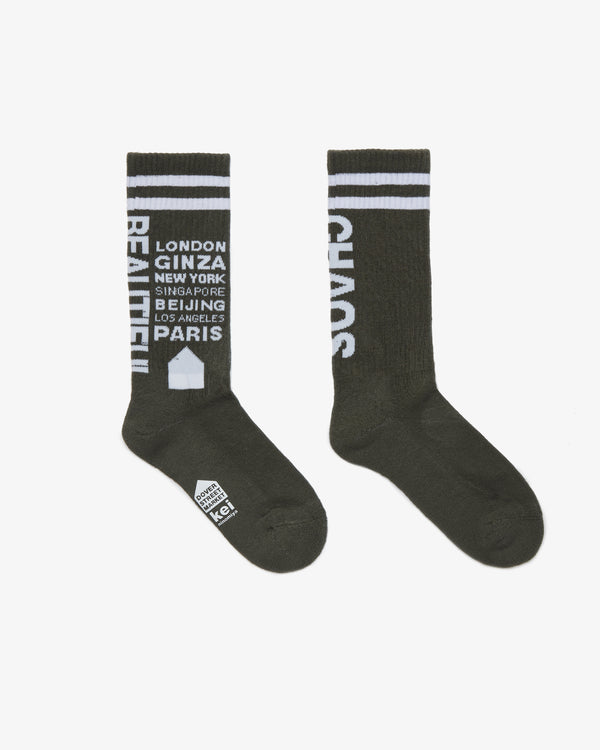 DSM KEI NINOMIYA - Unisex Dsms Socks - (Khaki)