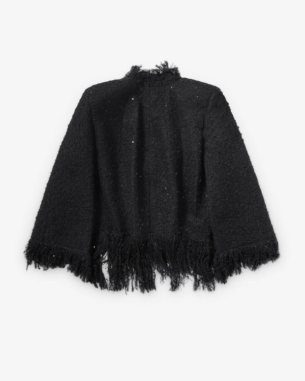 MATIERES FECALES - Women Mademoiselle Tweed-Dechi - (Black)