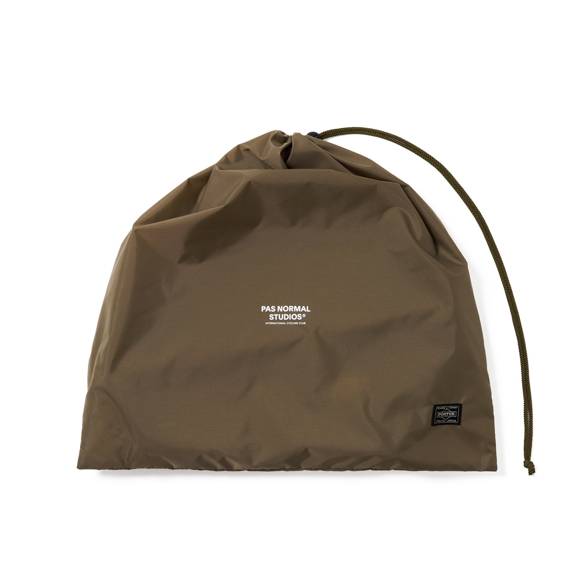 PORTER: Pas Normal Studios X Porter Frame Bag (Brown) | DSMG E-SHOP