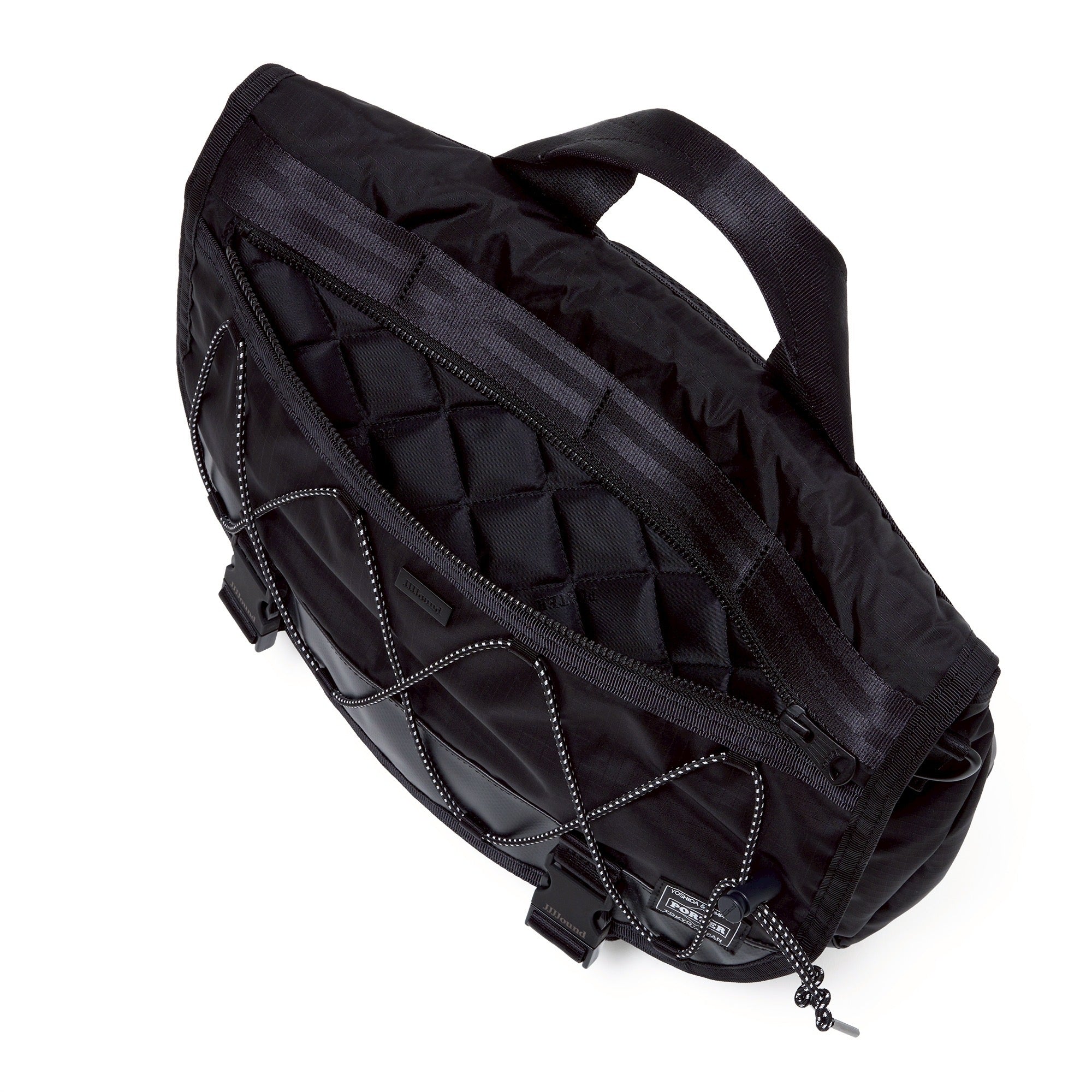 PORTER: JJJJound×PORTER MESSENGER BAG (BLACK) | DSMG E-SHOP