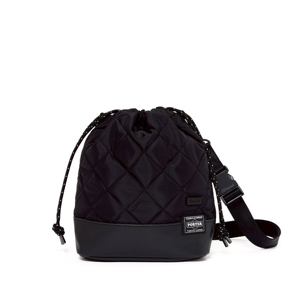 PORTER - JJJJound×PORTER DRAWSTRING BAG - (BLACK)