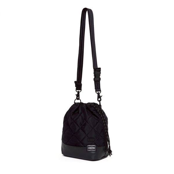 PORTER - JJJJound×PORTER DRAWSTRING BAG - (BLACK)