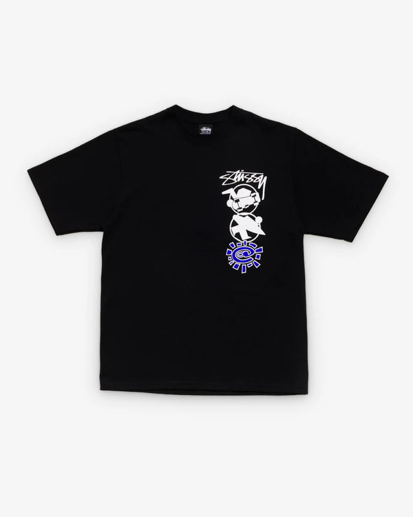 STUSSY - × Always Do What You Should Do Stack Tee - (Black)