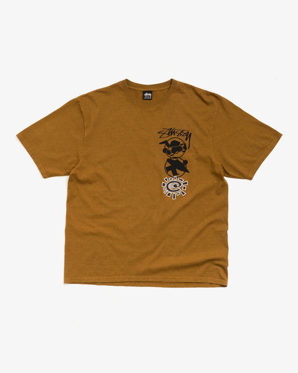 STUSSY - × Always Do What You Should Do Stack Tee - (Carm)