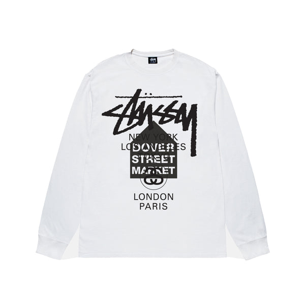 Stussy x Virgil Abloh World Tour Collection T-Shirt White [Limited