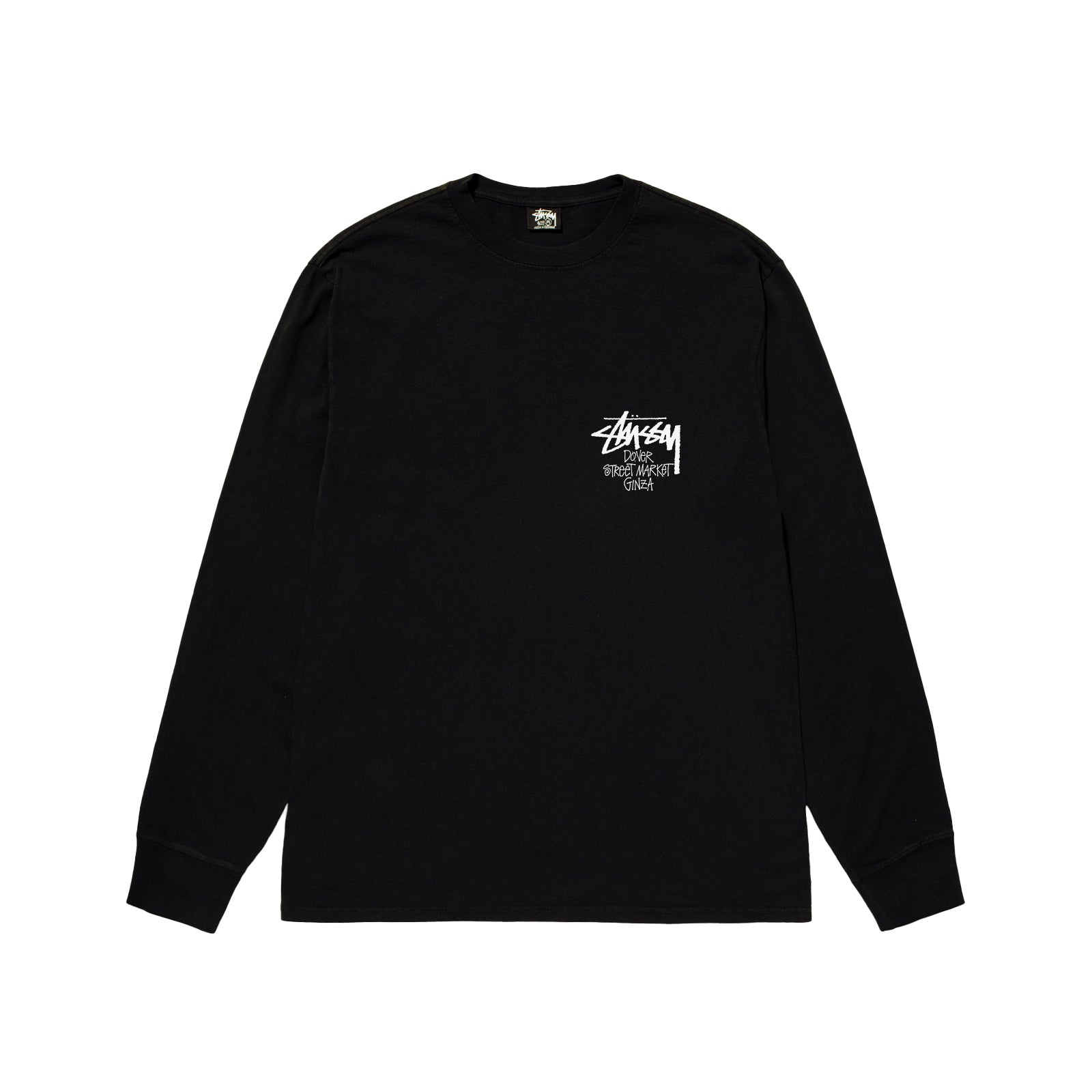 STUSSY - Stock Dsm Ginza Ls Tee - (Black) – DSMG E-SHOP