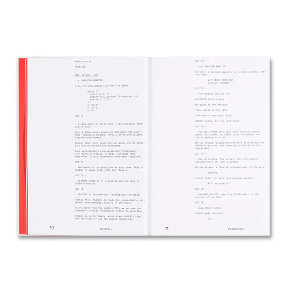 BIBLIOTHECA - Ex Machina Screenplay Book